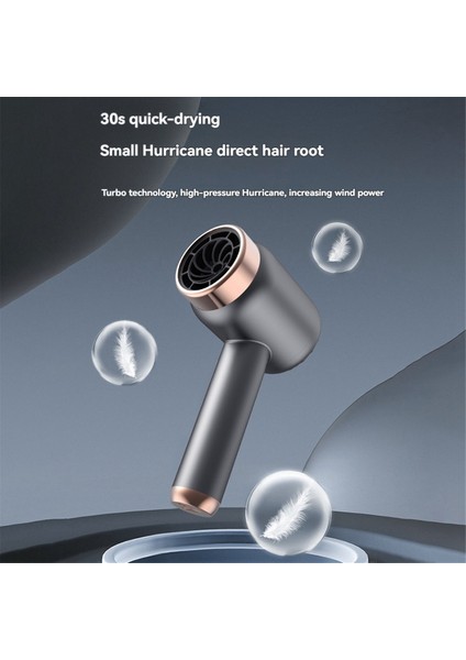Kablosuz Saç Kurutma Makinesi Tak ve Şarj 2'si Bir Arada 1 USB Şarjlı Soğuk Sıcak Rüzgar Kablosuz Saç Kurutma Makinesi A Ab Fişi (Yurt Dışından) fiyatları