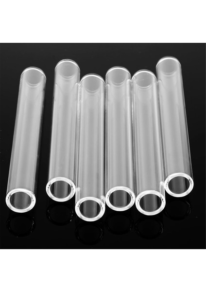 Adet 4 Inç Şeffaf Borosilikat Cam Tüp 12 mm Od 8 mm Id 2 mm Kalınlığında Temizleme Fırçası ile Cam Üfleme Tüpleri (Yurt Dışından) modelleri