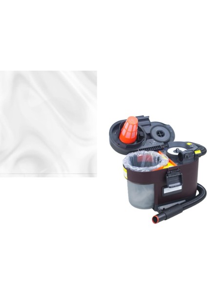 Shark VS100 VS101 VS100C Messmaster Taşınabilir Islak ve Kuru Elektrikli Süpürge Aksesuarları Için 100 Adet Vakumlu Pe Düz Torbalar (Yurt Dışından)