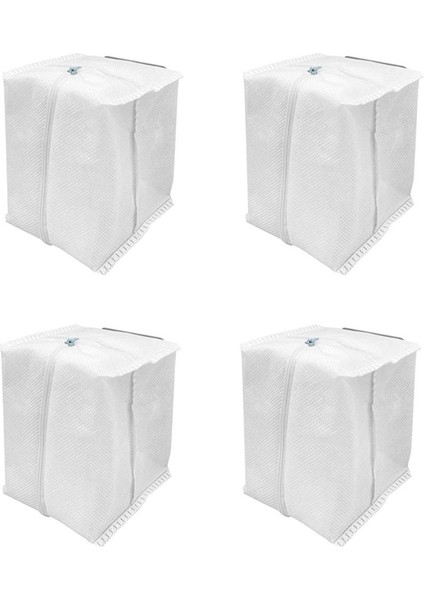 Irobot Roomba I & S & J Serisi Için 4 Adet Tekrar Kullanılabilir Vakum Torbası, Vakum Yedek Torbaları (Yurt Dışından)