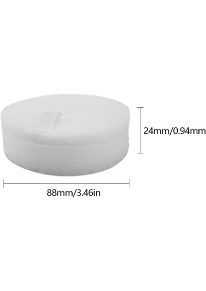 Levoit LVAC-200 Elektrikli Süpürge Yedek Parçaları Aksesuarları Motor Sonrası Filtre ve Filtre Pamuğu (Yurt Dışından) fiyatları