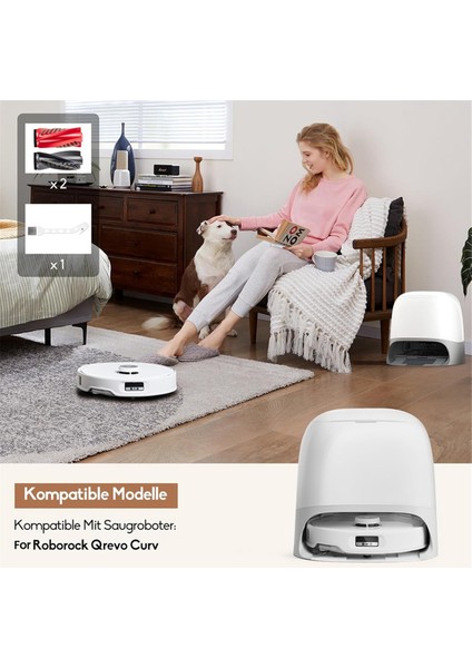 Roborock Qrevo Curv Robot Süpürge Için Ana Fırça, Seçilmiş Yüksek Kaliteli Abs Kauçuk Ana Fırça Yedek Parçaları (Yurt Dışından) fiyatları