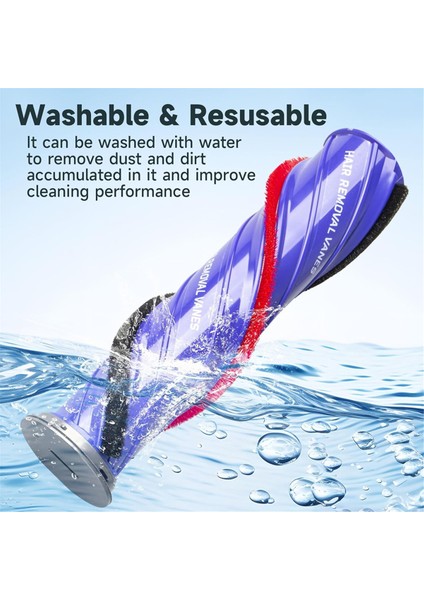 Dyson V10V11V15 Doğrudan Tahrikli Kablosuz Süpürge Başlığı Ataşmanları Için Yedek Fırça Silindiri, Dyson Silindir Fırçası Için (Yurt Dışından) fırsatları