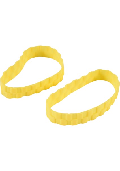 Adet Robot Süpürge Kaymaz Anti-Aşınma Lastik Kaplaması Xiaomi Mijia Irobot Süpürme Robotu Aksesuarları, Sarı (Yurt Dışından)