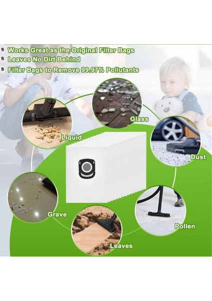 Rowenta Tefal X-Plorer Serie 75 S+ / Serie 70+ / Serie 240+, RR8497WH ZR200520, Elektrikli Süpürge Aksesuarları Toz Torbası (Yurt Dışından) indirimleri