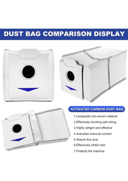 Ecovacs Deebot N30 Omnı / N30 Pro Omnı / N30 Pro Elektrikli Süpürge Parçaları Için Silindir Yan Fırça Filtre Paspas Bezi Toz Torbası (Yurt Dışından) modelleri