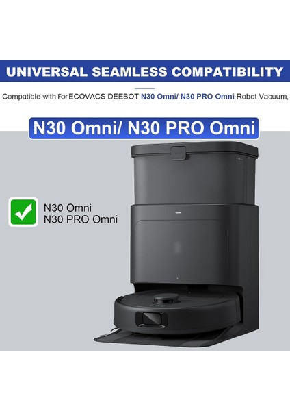 Ecovacs Deebot N30 Omnı / N30 Pro Omnı / N30 Pro Elektrikli Süpürge Parçaları Için Silindir Yan Fırça Filtre Paspas Bezi Toz Torbası (Yurt Dışından) indirimleri