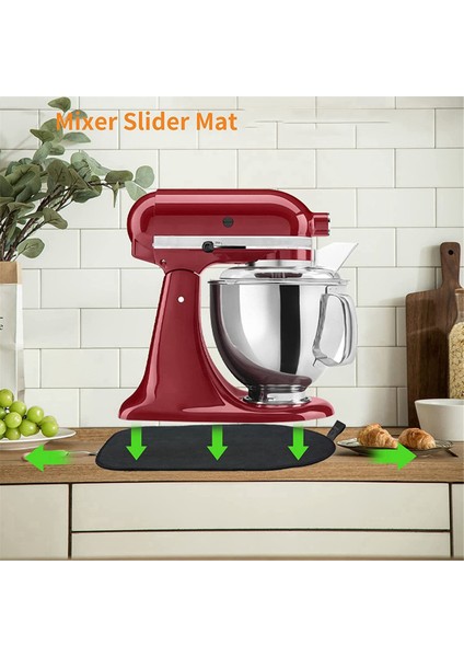 Kitchenaid Ped Kauçuk Kaymaz Ped Kayar Makine Ped Mutfak Aletleri Ped (38CMX22CMX3MM) Için 2 Adet (Yurt Dışından) indirimleri