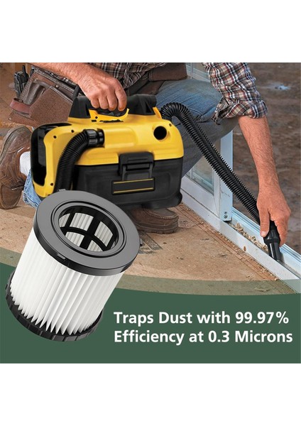 5 Adet DCV5801H DCV581H Islak Kuru Vakum Filtreleri Dewalt Vakum DCV580H Hepa Yedek Filtresi (Yurt Dışından) indirimleri