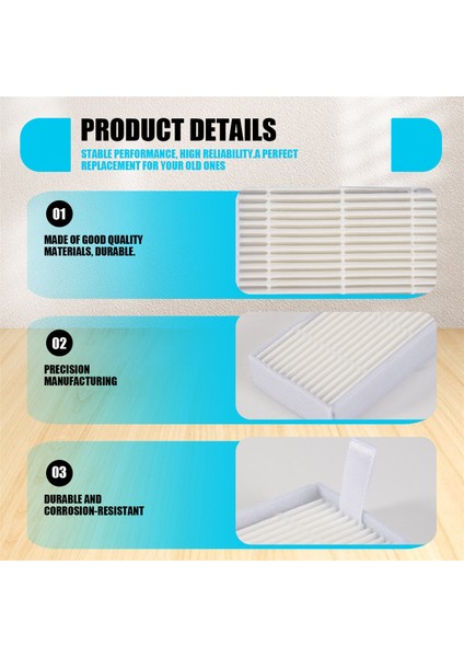 Ilıfe V3, V3S, V3S Pro, V5, V5S, V5S Pro Robot Süpürge Için Hepa Filtre Değişimi (Yurt Dışından) indirimleri