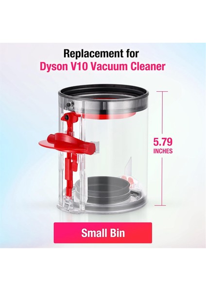 Dyson V10 SV12 Elektrikli Süpürge Haznesi/toz Kovası, Küçük Hazne Parça NO.969509-02 Için Geliştirilmiş Toz Haznesi Yedeği (Yurt Dışından) modelleri