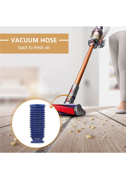 Dyson V7 V8 V10 V11 Elektrikli Süpürge Yedek Parçaları Için Tambur Emiş Mavi Hortum Bağlantı Parçaları (Yurt Dışından)