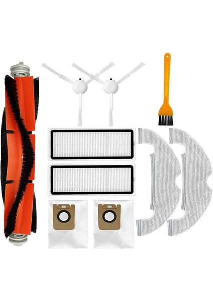 Xiaomi Dreame Bot D10 Plus RLS3D L10PLUS/Z10PRO Vakum Ana Yan Fırça Filtre Toz Torbası Paspas Bezi Için 10 Adet Aksesuar Seti (Yurt Dışından) indirimleri