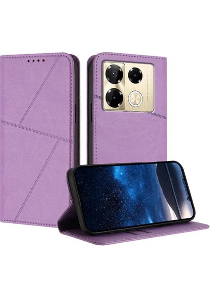 Kart Yuvaları ve Kickstand Kapağı ile Note 40 Pro 4g/5g Için Kılıf (Yurt Dışından)