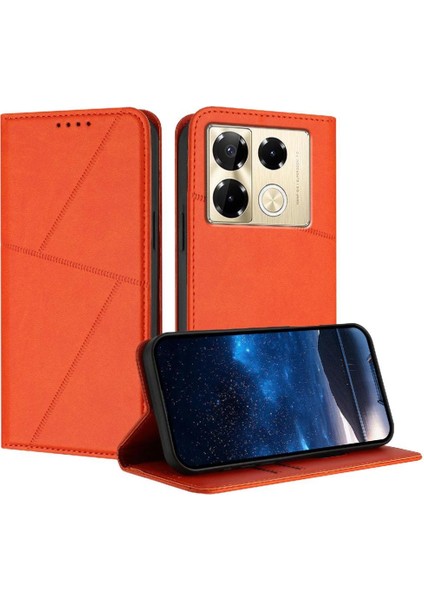 Kart Yuvaları ve Kickstand Kapağı ile Note 40 Pro 4g/5g Için Kılıf (Yurt Dışından)