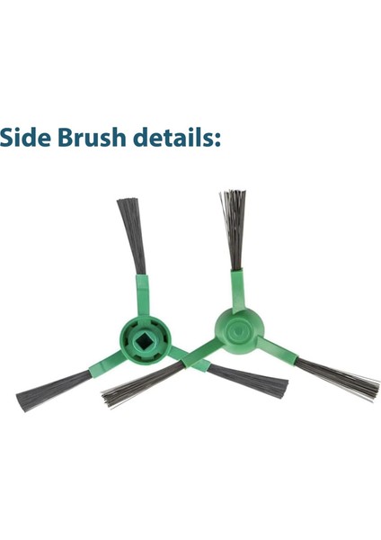 Irobot Roomba Combo Vakum ve Paspas Robotu Y0110 Y0140 Için Yedek Parçalar Aksesuarlar 2 Ana Fırça Silindirleri Filtre Paspaslar (Yurt Dışından) modelleri