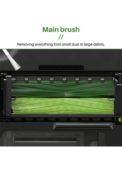 Irobot Roomba I7 E5 E6 I3 Serisi Robot Süpürge Yedek Parçaları Aksesuarları Için Hepa Filtre Fırça Rulosu (Yurt Dışından) indirimleri