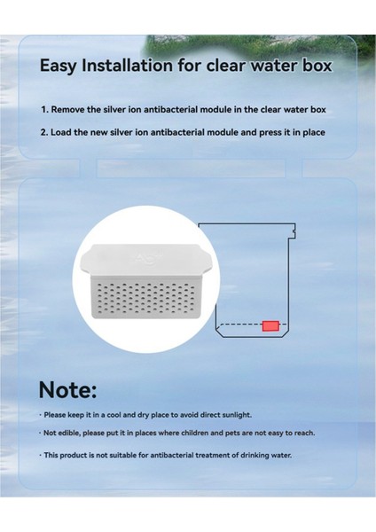 Narwal Freo x Ultra Vakum Parçaları Ag+ Sterilizasyon Gümüş Iyon Modülü Su Tankı Köpük Filtre Yedek Parçaları 6 Adet (Yurt Dışından) indirimleri