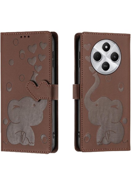 Redmi A4üç Kart Yuvaları Premium Deri Için Flip Case (Yurt Dışından)