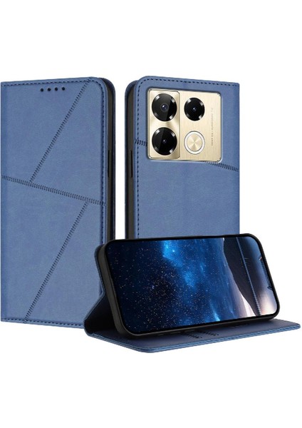 Kart Yuvaları ve Kickstand Kapağı ile Note 40 Pro 4g/5g Için Kılıf (Yurt Dışından)