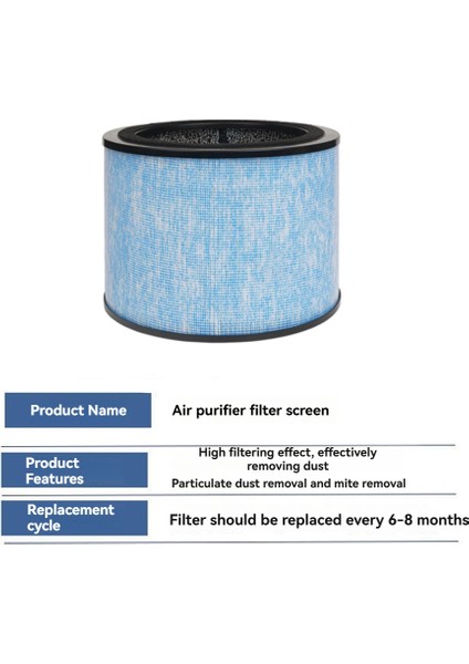 Anında AP200 F200 Filtre 3'ü 1 Arada Hepa Yedek Filtreler Hepa Filtre ve Yüksek Verimli Aktif Karbon Filtre 1 Adet (Yurt Dışından) modelleri