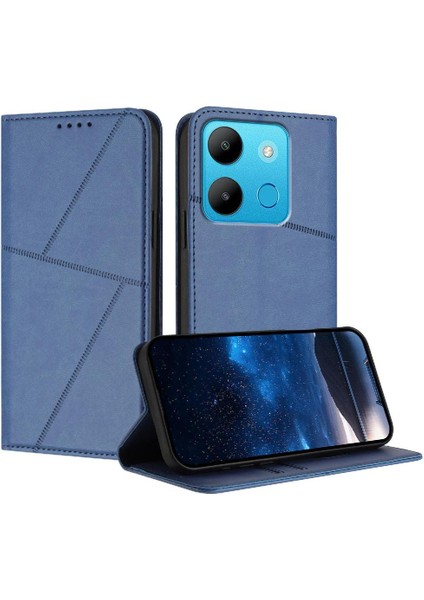 Kart Yuvaları ile Smart 7 Anti-Parmak Izi Mat Doku Için Kılıf (Yurt Dışından)