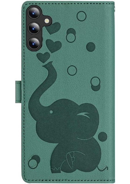 Galaxy A56PREMIUM Deri Kickstand Üç Kart Için Flip Case (Yurt Dışından) fırsatları