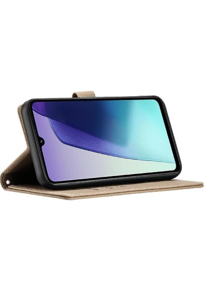 Poco C75 Üç Kart Yuvaları Kickstand Premium Deri Için Flip Case (Yurt Dışından) fırsatları