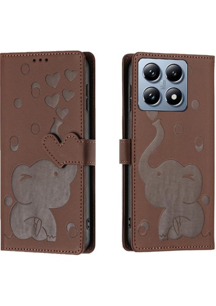 14TPREMIUM Deri Üç Kart Yuvaları Kickstand Için Flip Case (Yurt Dışından)