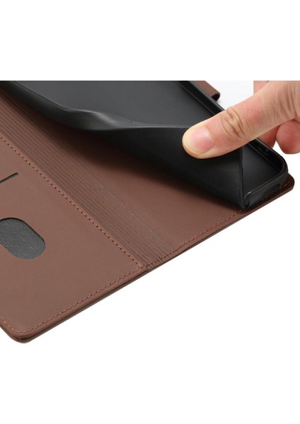Galaxy A56PREMIUM Deri Kickstand Üç Kart Için Flip Case (Yurt Dışından) fiyatları