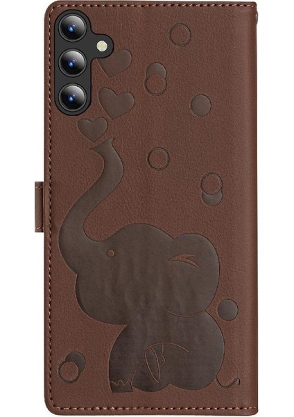 Galaxy A56PREMIUM Deri Kickstand Üç Kart Için Flip Case (Yurt Dışından) indirimleri