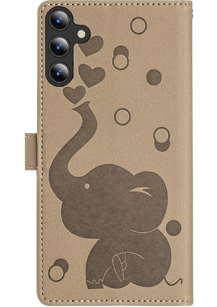 Galaxy A26PREMIUM Deri Kickstand Üç Kart Için Flip Case (Yurt Dışından) indirimleri