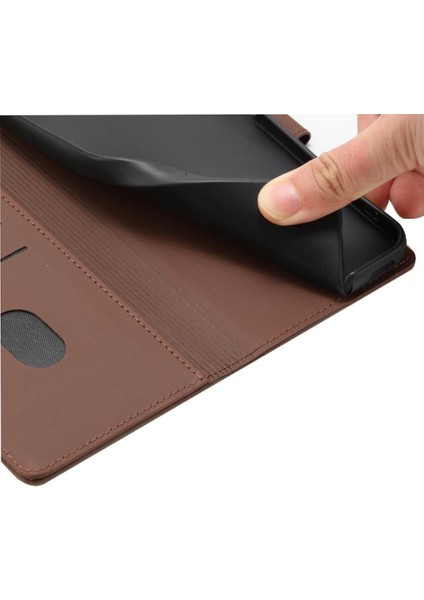 Poco C75 Üç Kart Yuvaları Kickstand Premium Deri Için Flip Case (Yurt Dışından) modelleri