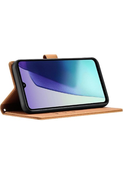 Poco C75 Üç Kart Yuvaları Kickstand Premium Deri Için Flip Case (Yurt Dışından) fırsatları