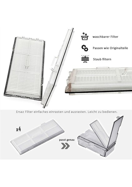 Roborock S8 Pro Ultra Elektrikli Süpürge Için Aksesuar Seti, Ana Fırçalar (Yurt Dışından) fırsatları