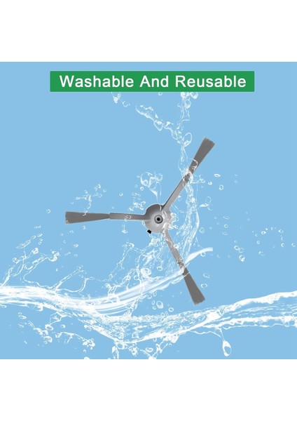 Eufy L60, L50, L60 Ses, L50 Ses Elektrikli Süpürge Yedek Parçaları Için Yan Fırça (Yurt Dışından) indirimleri