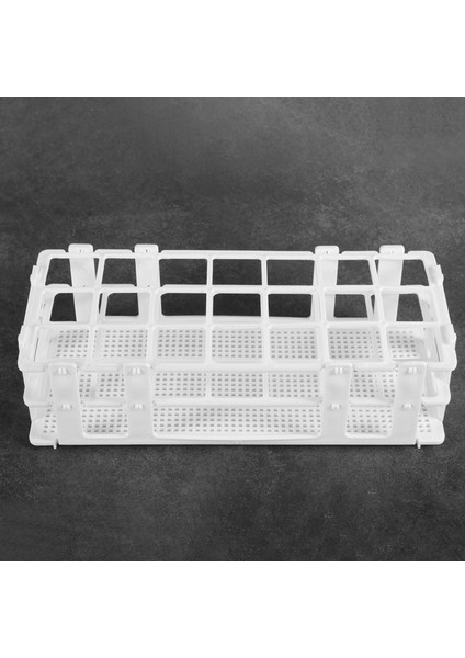 30MM Tüp Için Plastik Test Tüpü Rafı, 21 Delik, Beyaz, Çıkarılabilir (21 Delik) (Yurt Dışından) indirimleri