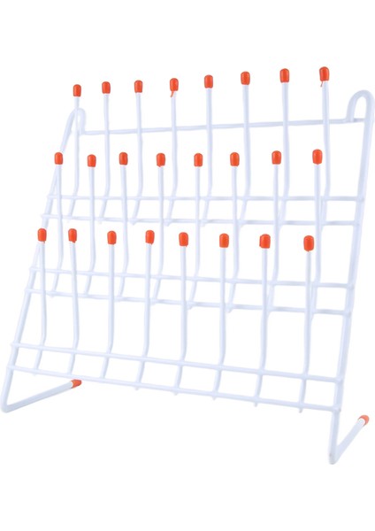 Laboratuvar Kurutma Rafı 24 Mandal Laboratuvar Cam Eşya Rafı Tel Cam Eşya Kurutma Rafı Duvara Monte/ayakta Laboratuvar Cam Kurutma Rafı (Yurt Dışından)