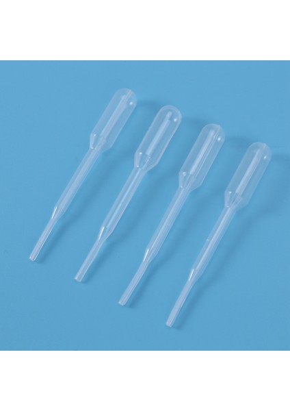 500 Adet 0.2 ml Kapasiteli Tek Kullanımlık Dereceli Transfer Pipetleri Damlalıklı Polietilen (Yurt Dışından)
