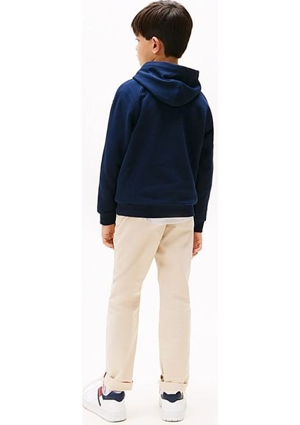 Erkek Çocuk Th Varsity Logo Hoody Sweatshirt - Lacivert modelleri