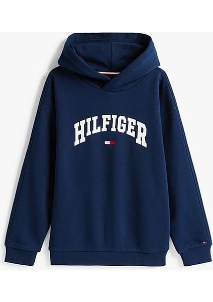 Erkek Çocuk Th Varsity Logo Hoody Sweatshirt - Lacivert indirimleri