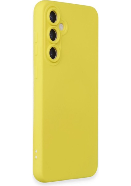 Samsung Galaxy S24 Kılıf Nano Içi Kadife Silikon - Sarı Svlrs fiyatları