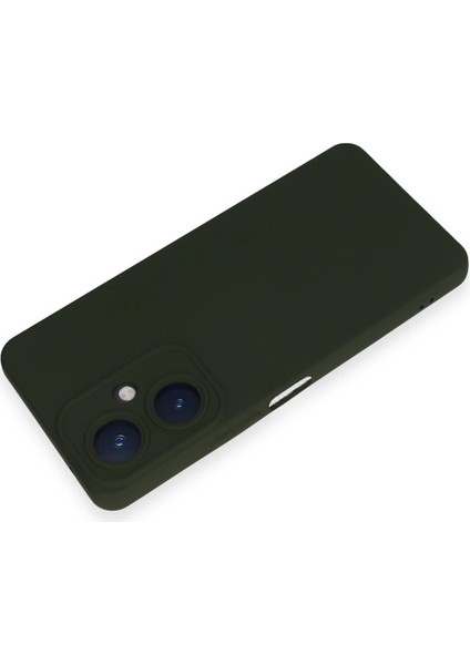 Vivo Y27 Kılıf Nano Içi Kadife Silikon - Koyu Yeşil Svlrs modelleri