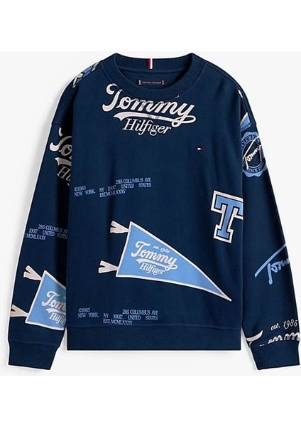 Erkek Çocuk All Over Prınted Sweatshırt Sweatshirts