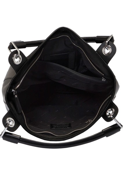 Siyah Hakiki Deri Kadın El Çantası - S25Y1BC77736-D3H fırsatları