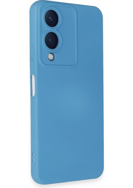 Vivo Y17S Kılıf Nano Içi Kadife Silikon - Mavi Svlrs fiyatları