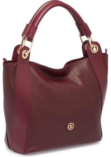 Bordo Deri Kadın El Çantası - S25Y1BC77736-D8M fiyatları