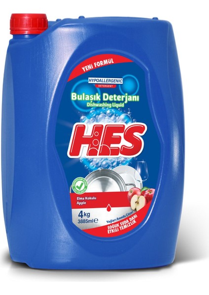 Sıvı Bulaşık Deterjanı Elma 4 kg