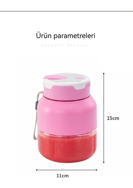 Kablosuz Taşınabilir Otomatik Meyve Sıkacağı (Yurt Dışından)