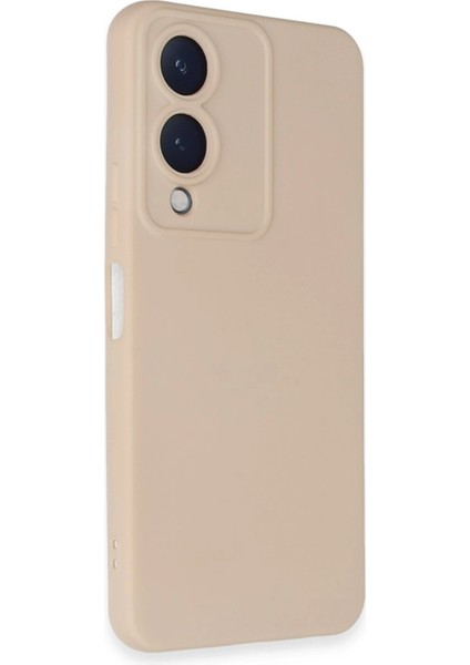 Vivo Y17S Kılıf Nano Içi Kadife Silikon - Pudra Svlrs fiyatları